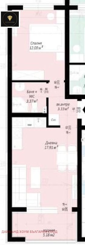 Satılık  1 yatak odası Plovdiv , Belomorski , 60 metrekare | 95084886 - görüntü [2]