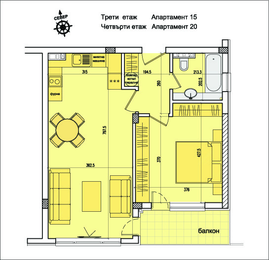 Satılık  1 yatak odası Sofia , Krastova vada , 75 metrekare | 66256784 - görüntü [4]