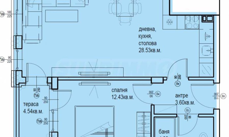 Продава 2-СТАЕН, гр. Пловдив, Кършияка, снимка 3 - Апартаменти - 53268832