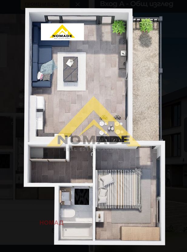 Продава 2-СТАЕН, гр. Пловдив, Прослав, снимка 7 - Апартаменти - 53645621