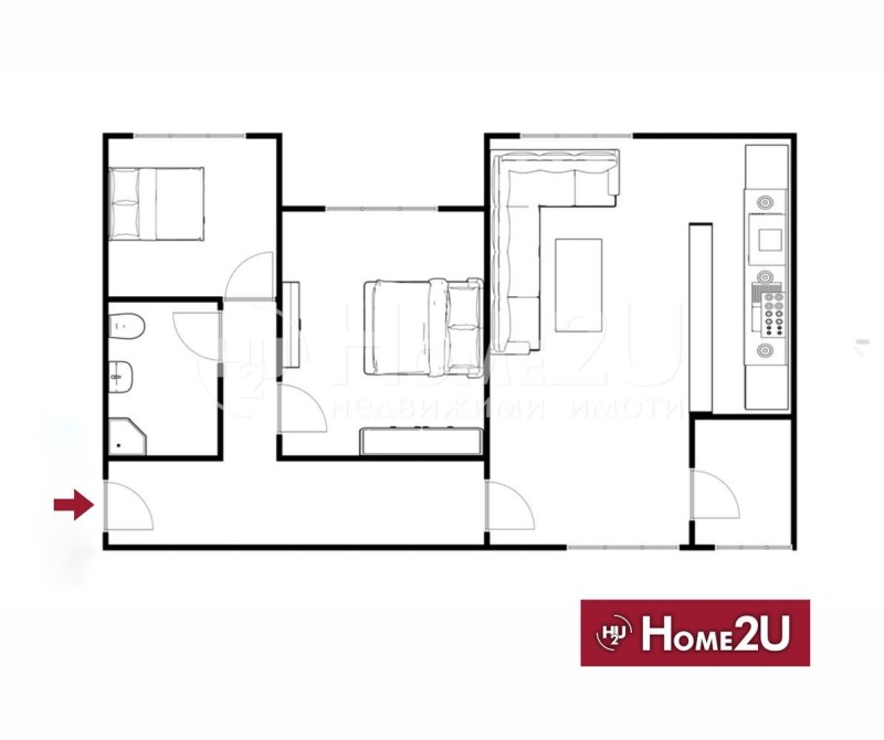 Продава  3-стаен град Пловдив , Тракия , 75 кв.м | 24279330 - изображение [3]