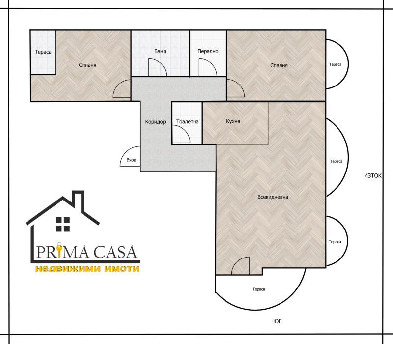 À venda  2 quartos Plovdiv , Maracha , 128 m² | 19810418