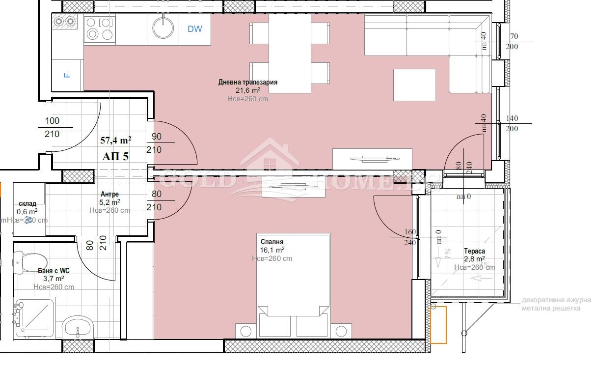 Продава 2-СТАЕН, гр. Пловдив, Христо Смирненски, снимка 2 - Апартаменти - 54972288