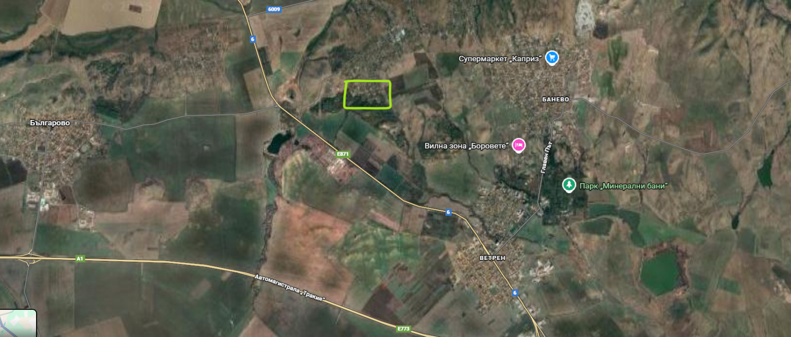 Продава ПАРЦЕЛ, гр. Бургас, Банево