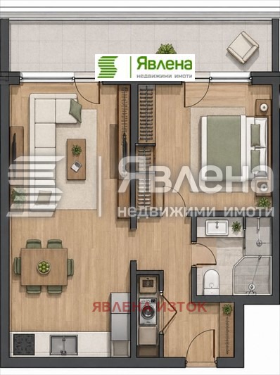 Продава 2-СТАЕН, гр. София, Кръстова вада, снимка 4 - Апартаменти - 54349003