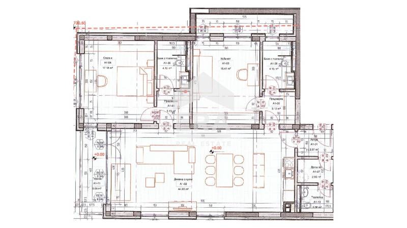 Satılık  2 yatak odası Sofia , v.z.Kinocentara , 146 metrekare | 10603168 - görüntü [8]