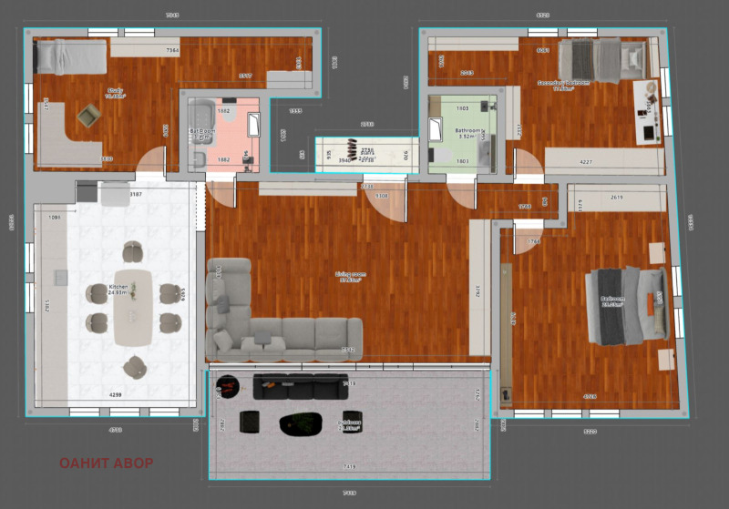 Продава  Многостаен град София , Драгалевци , 193 кв.м | 66623342 - изображение [12]