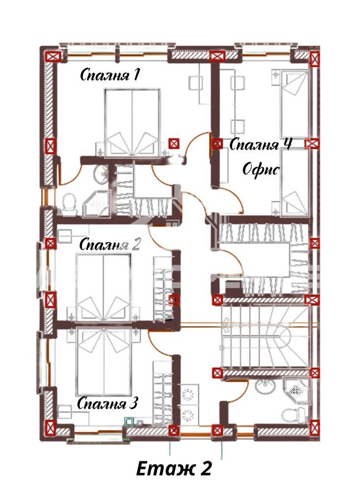 Продается  Дом область София , Костинброд , 180 кв.м | 96892601 - изображение [4]