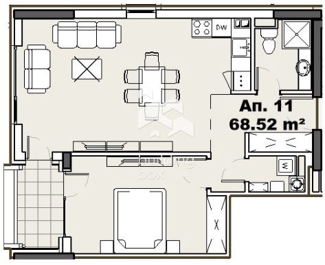Продава 2-СТАЕН, гр. София, м-т Гърдова глава, снимка 12 - Апартаменти - 52445334