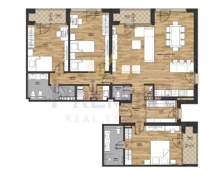 Till salu  3 sovrum Sofia , Bojana , 213 kvm | 82976502 - bild [14]