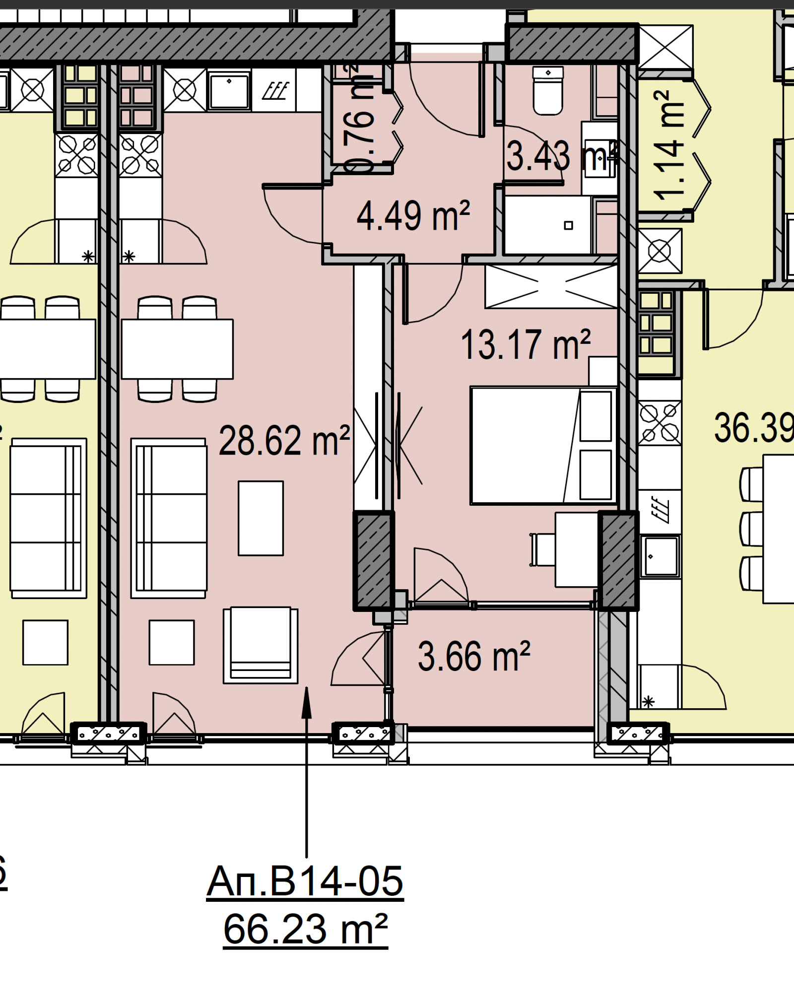 Продава 2-СТАЕН, гр. София, Дружба 1, снимка 2 - Апартаменти - 54212702