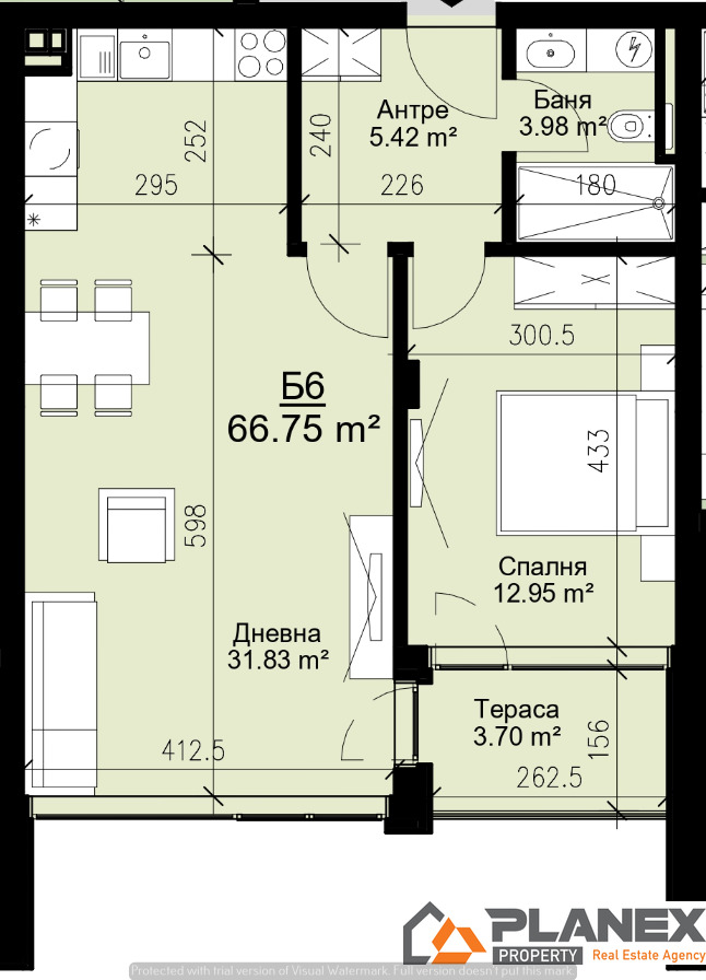 Продава 2-СТАЕН, гр. Варна, Бриз, снимка 2 - Aпартаменти - 47190845