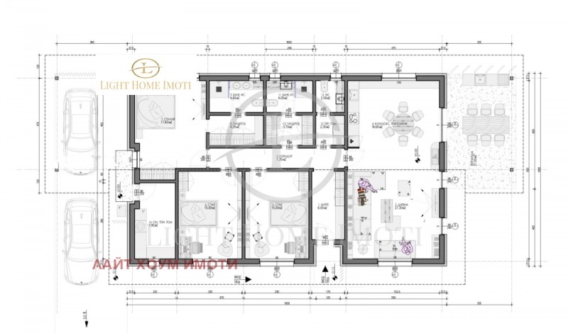 Zu verkaufen  2 Schlafzimmer Plowdiw , Zentar , 109 qm | 73172316 - Bild [7]