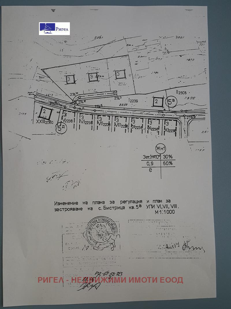 Продава  Паркомясто град София , с. Бистрица , 1220999 кв.м | 24276547 - изображение [3]