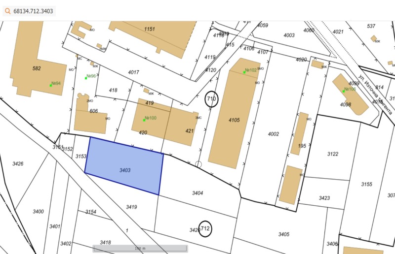 Продава ПАРЦЕЛ, гр. София, Слатина