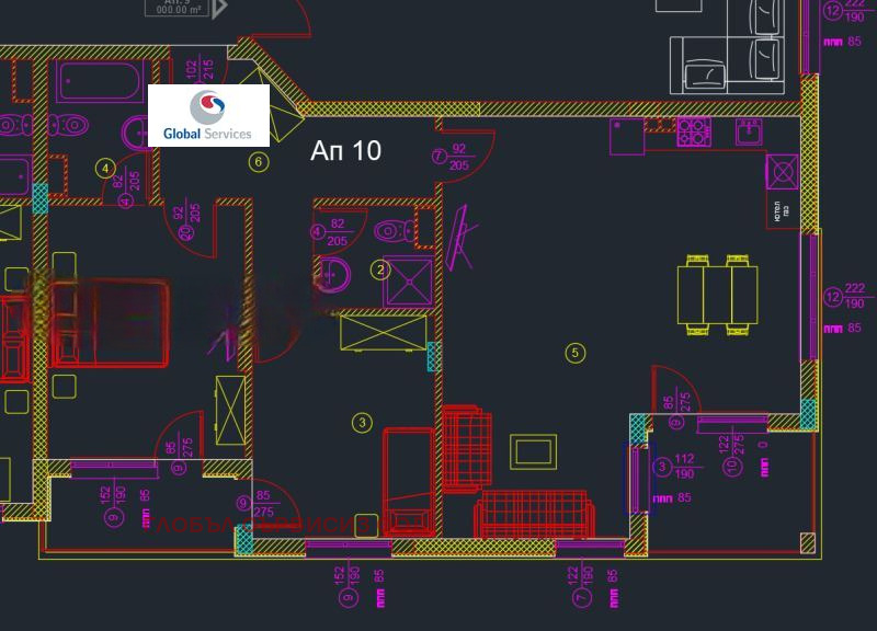 Продава 3-СТАЕН, гр. София, Витоша, снимка 6 - Aпартаменти - 46820639