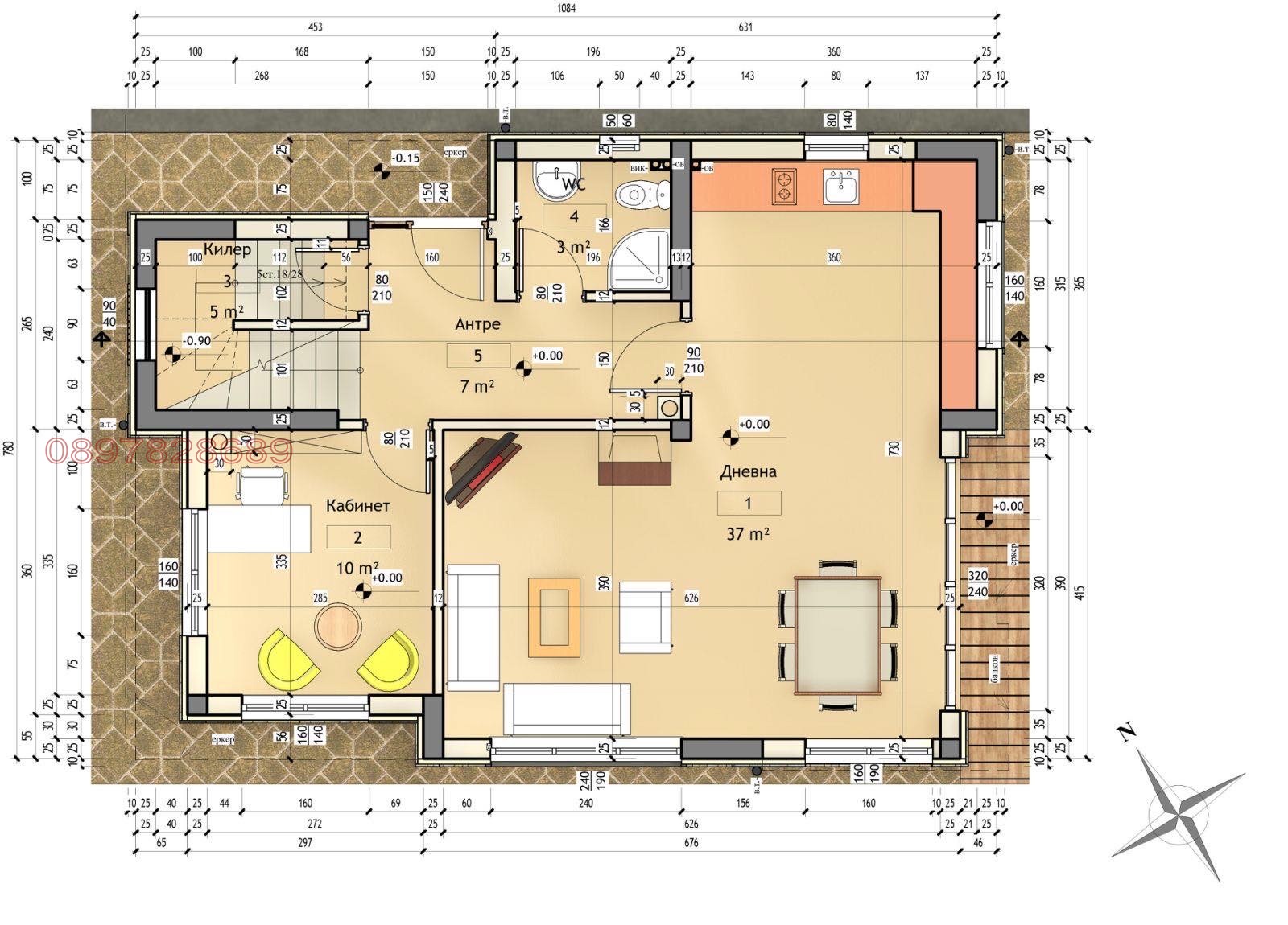 Продава КЪЩА, гр. Варна, м-т Ракитника, снимка 5 - Къщи - 53733491