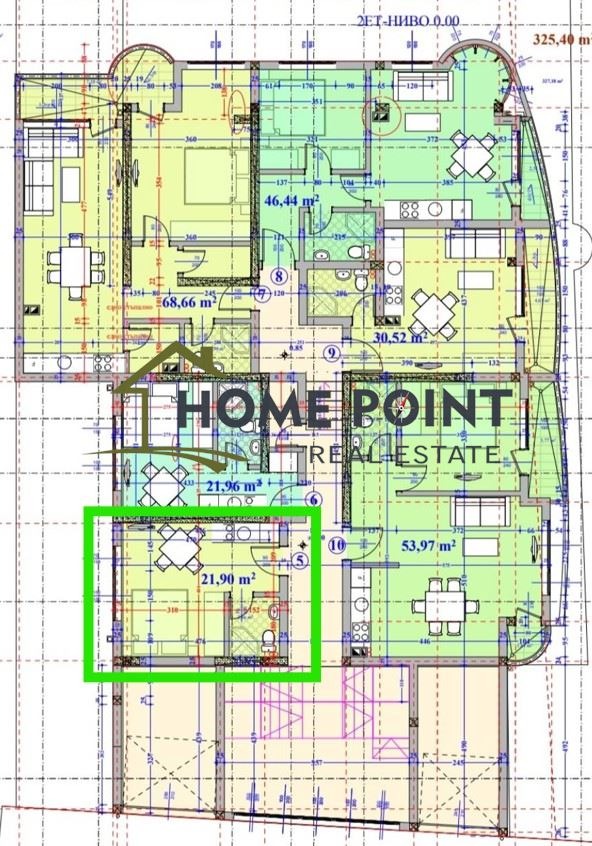 Продава 1-СТАЕН, с. Кранево, област Добрич, снимка 3 - Апартаменти - 53231676