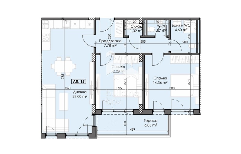 Na prodej  2 ložnice Plovdiv , Trakija , 108 m2 | 27754182 - obraz [7]