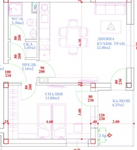 2-СТАЕН, 68 m2