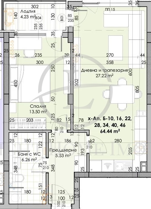 Продава 2-СТАЕН, гр. Пловдив, Кючук Париж, снимка 10 - Aпартаменти - 47437687