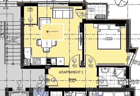 En venta  1 dormitorio Sofia , Ovcha kupel , 59 metros cuadrados | 64915504 - imagen [8]