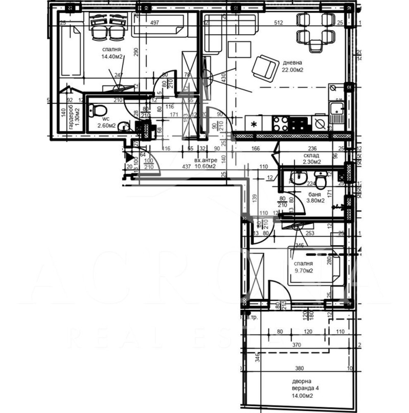 À vendre  2 chambres Plovdiv , Hristo Smirnenski , 95 m² | 14819157 - image [2]