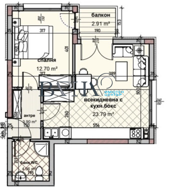 À venda  1 quarto Varna , Vladislav Varnentchik 2 , 67 m² | 86747495 - imagem [2]