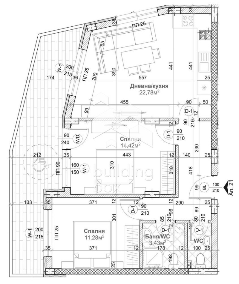 Продава 3-СТАЕН, гр. Варна, м-т Сотира, снимка 2 - Aпартаменти - 47715133