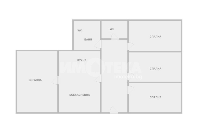 Продава МНОГОСТАЕН, гр. Варна, к.к. Св.Св. Константин и Елена, снимка 5 - Апартаменти - 52198484