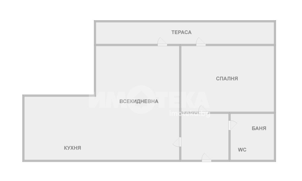 Продава 2-СТАЕН, гр. Варна, Цветен квартал, снимка 5 - Апартаменти - 53766574