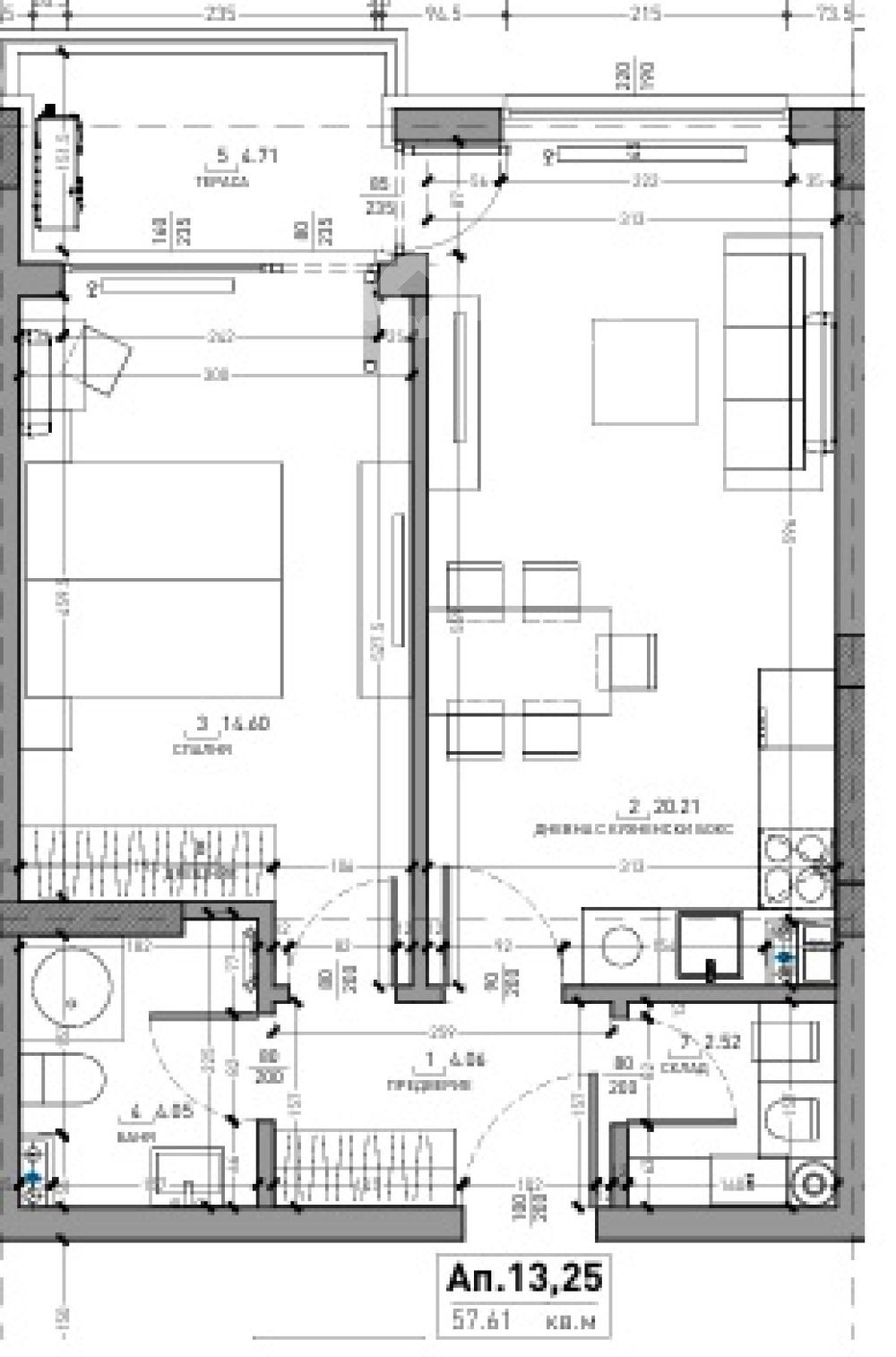 Продава 2-СТАЕН, гр. София, Малинова долина, снимка 4 - Апартаменти - 55119554