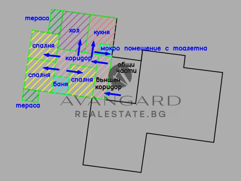 Продава  4-стаен град Пловдив , Изгрев , 94 кв.м | 45350866 - изображение [7]