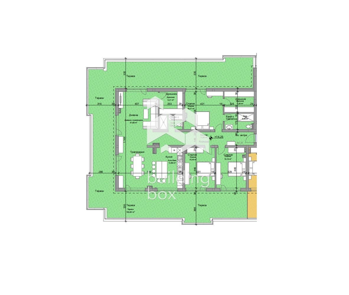 Продава 4-СТАЕН, гр. Пловдив, Остромила, снимка 3 - Апартаменти - 56130536