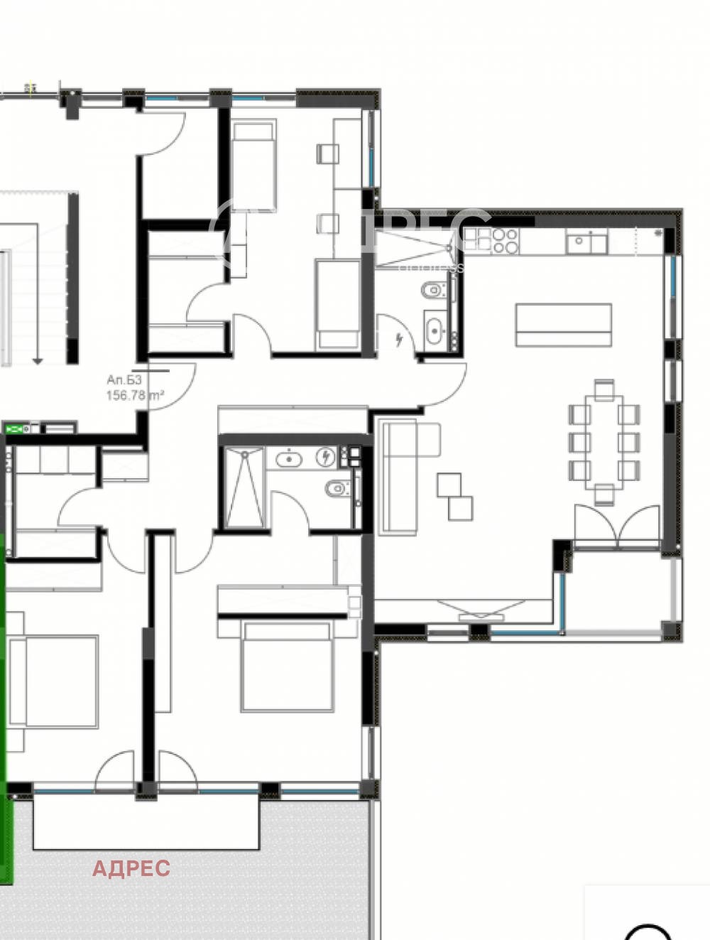 Продава МНОГОСТАЕН, гр. Варна, Свети Никола, снимка 4 - Апартаменти - 54819263