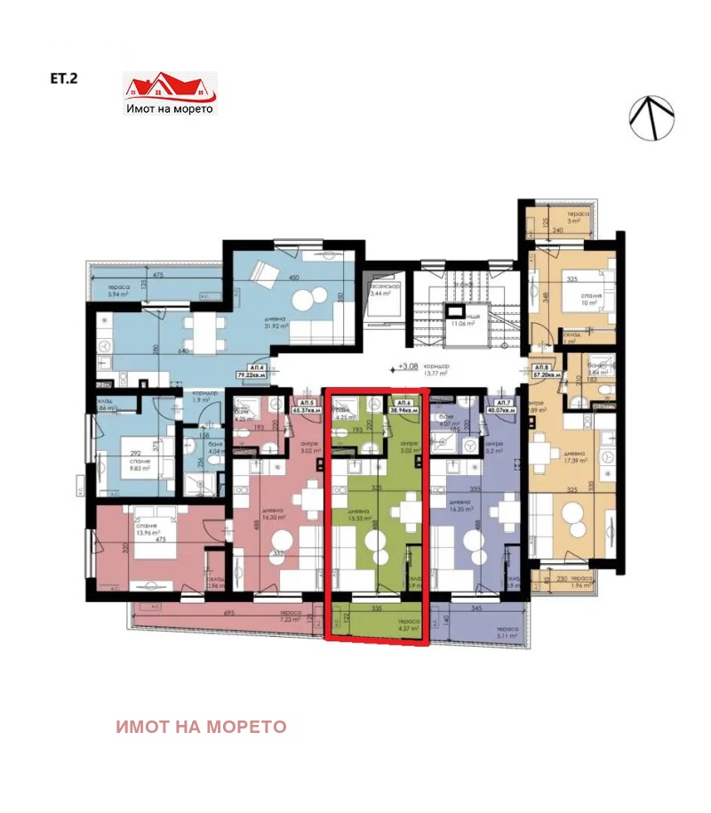 Продава 1-СТАЕН, гр. Созопол, област Бургас, снимка 5 - Aпартаменти - 48112903