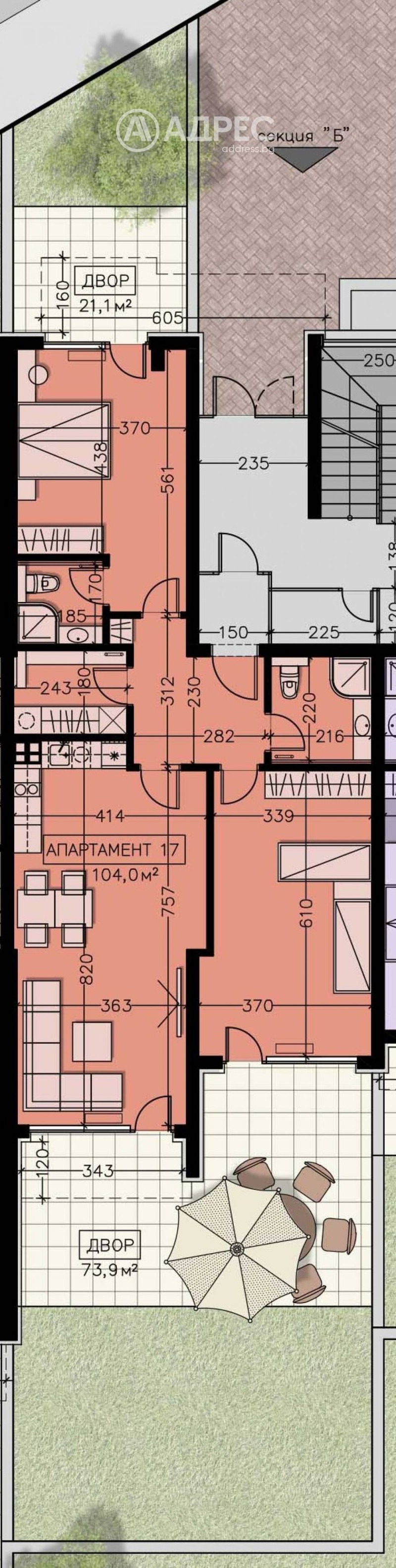 En venta  2 dormitorios Sofia , Manastirski livadi , 216 metros cuadrados | 15294872 - imagen [5]