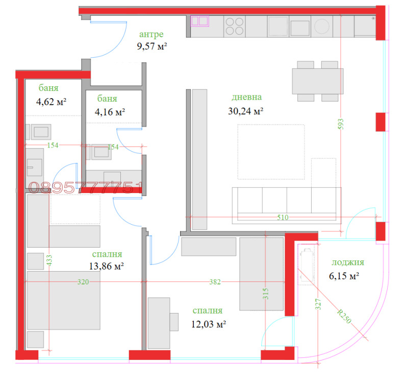 À vendre  2 chambres Varna , Zapadna promichlena zona , 115 m² | 26788468 - image [16]