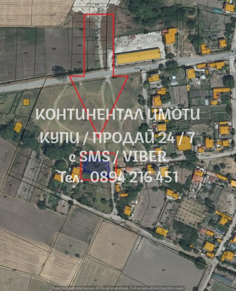 Til salg  Grund region Plovdiv , Yagodovo , 650 kvm | 65967927 - billede [2]