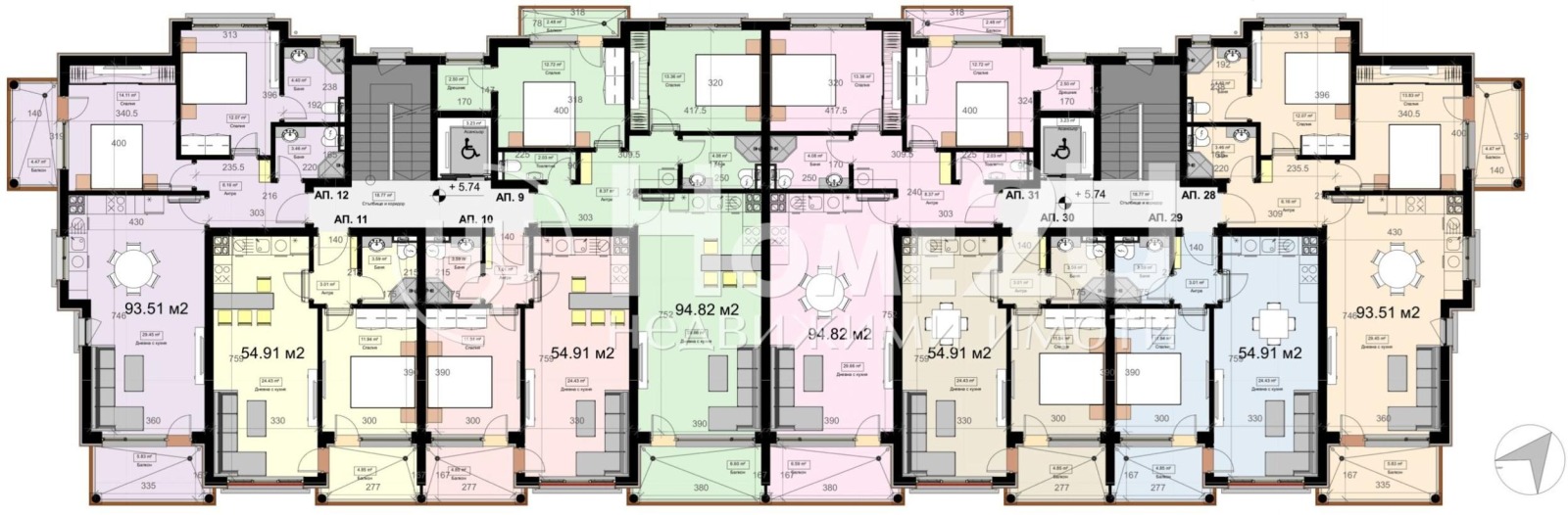 Продава 2-СТАЕН, гр. Варна, к.к. Св.Св. Константин и Елена, снимка 8 - Апартаменти - 55627951