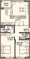 Продава  3-стаен град София , Обеля 2 , 87 кв.м | 22505492 - изображение [4]