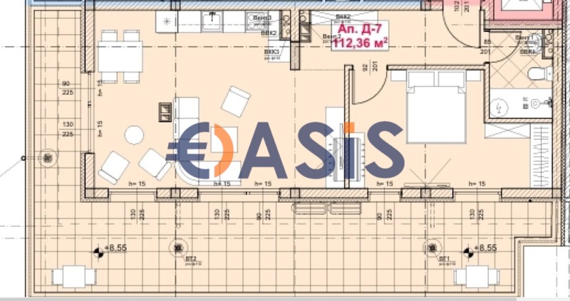 Продава 2-СТАЕН, гр. Созопол, област Бургас, снимка 4 - Апартаменти - 52840222