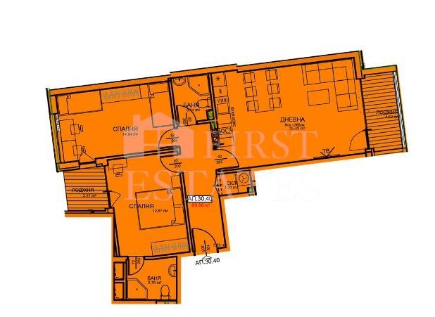 Продава 3-СТАЕН, гр. София, Център, снимка 8 - Aпартаменти - 47421244