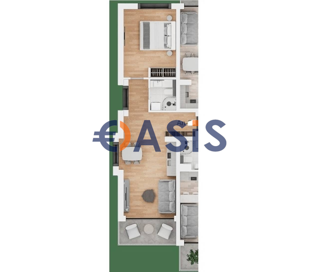 Продава 2-СТАЕН, к.к. Слънчев бряг, област Бургас, снимка 2 - Апартаменти - 53932968