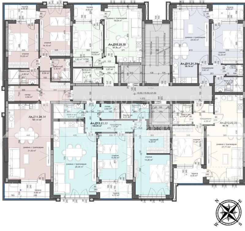 En venta  1 dormitorio Plovdiv , Trakiya , 74 metros cuadrados | 30505433 - imagen [4]
