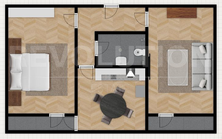 Продава 2-СТАЕН, гр. София, Борово, снимка 6 - Апартаменти - 53044970