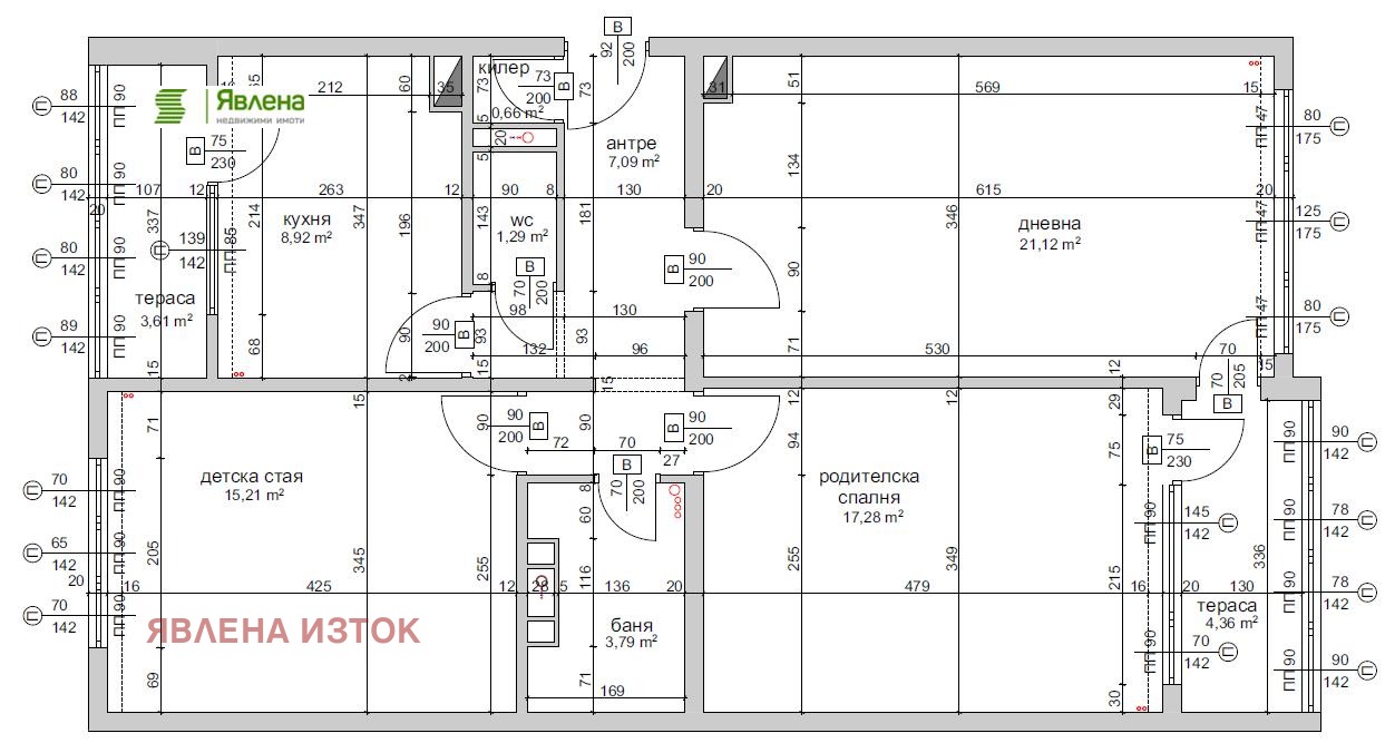 Продава 3-СТАЕН, гр. София, Дианабад, снимка 16 - Апартаменти - 53687843