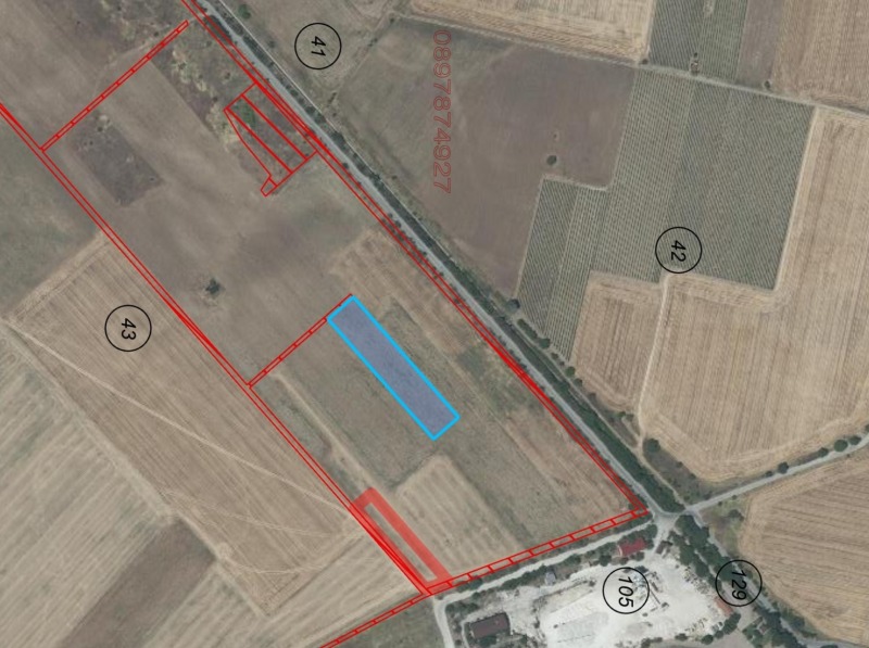 Продава ЗЕМЕДЕЛСКА ЗЕМЯ в област Пловдив, с. Ягодово - 5.7 дка / 112 000 € » 219 052.96 лв.