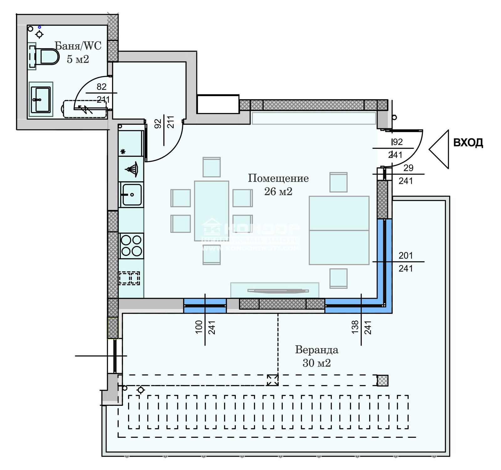 Продава ОФИС, гр. Пловдив, Христо Смирненски, снимка 2 - Офиси - 52493393