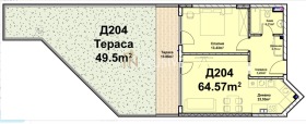 1 bedroom Poligona, Sofia 2